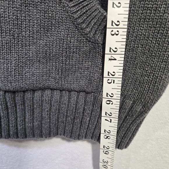 Athleta Cowl Sweater Dress Tunic grey Women medium Pockets - Picture 3 of 11